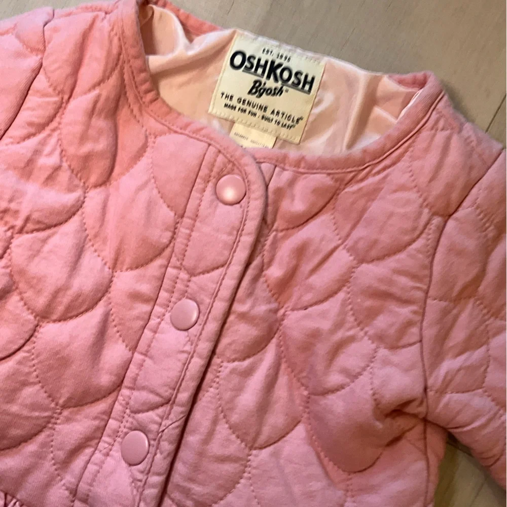 OshKosh B'gosh Light Pink Quilted‎ Jacket